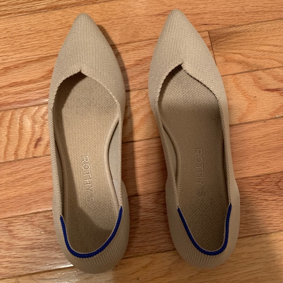 Rothy's Shoes - Rothys The Point in Ecru